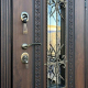 Входная металлическая Дверь Шелтер (SHELTER) Лацио Алмон-25 в Павловском Посаде