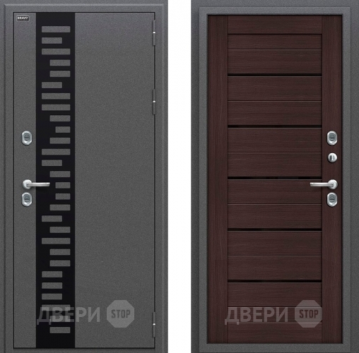 Входная металлическая Дверь Bravo Оптим Термо 222 Венге в Павловском Посаде