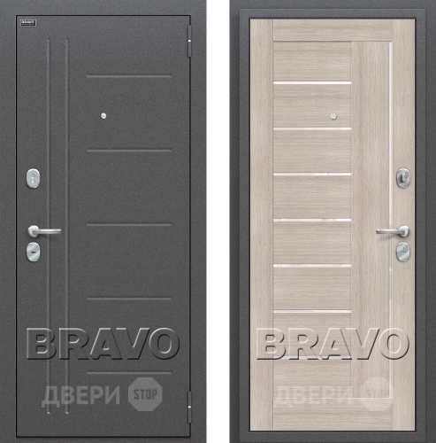 Входная металлическая Дверь Bravo Оптим Проф Капучино в Павловском Посаде