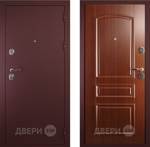 Входная металлическая Дверь Сударь 3 Брусника Бархат в Павловском Посаде