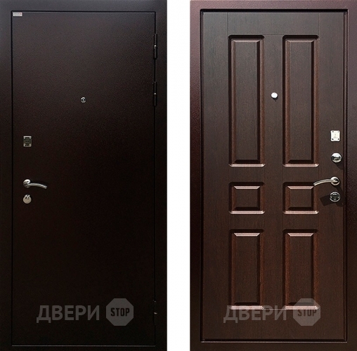 Входная металлическая Дверь Ратибор Комфорт Орех премиум в Павловском Посаде