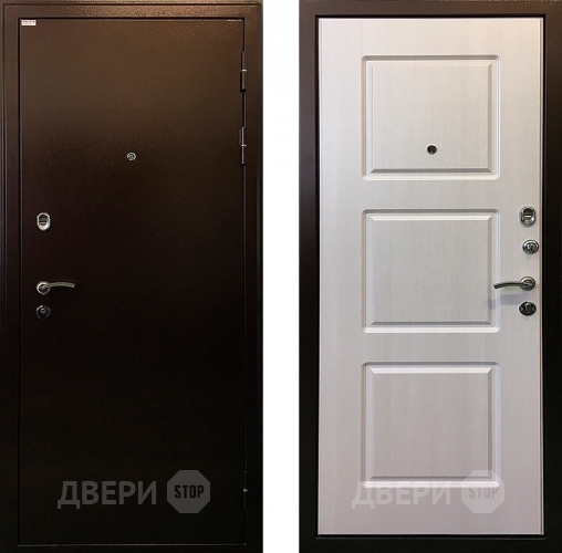 Входная металлическая Дверь Ратибор Трио Лиственница Беж в Павловском Посаде