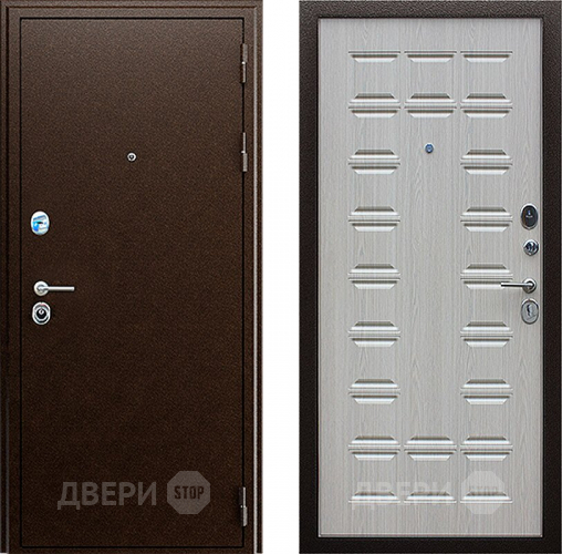 Входная металлическая Дверь Йошкар Спартак Белёный дуб в Павловском Посаде