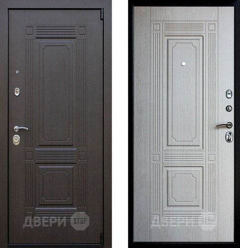 Входная металлическая Дверь  Йошкар Викинг Белёный  дуб в Павловском Посаде
