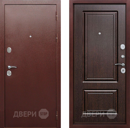 Входная металлическая Дверь Цитадель Толстяк 10см Антик Венге в Павловском Посаде