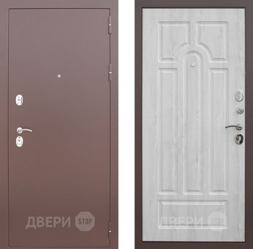 Входная металлическая Дверь Снедо Титан 3К Арка сосна белая в Павловском Посаде