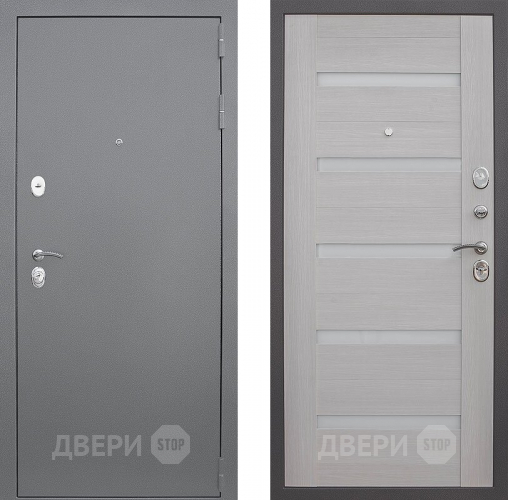 Входная металлическая Дверь Снедо Люкс Белая Лиственница 3К в Павловском Посаде