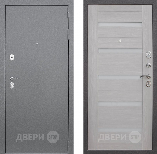 Входная металлическая Дверь Снедо Люкс Белая Лиственница 3К в Павловском Посаде