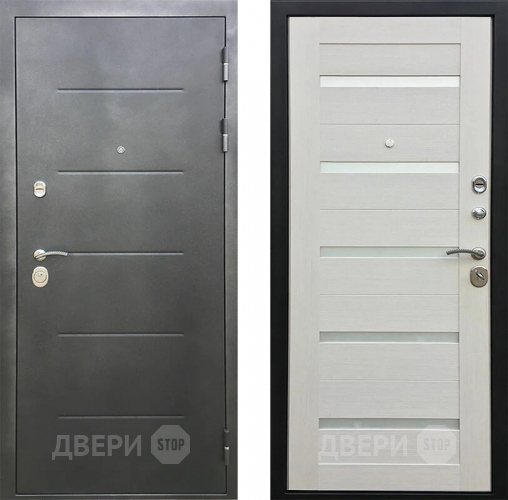 Входная металлическая Дверь Шелтер (SHELTER) Сити Лиственница белая в Павловском Посаде