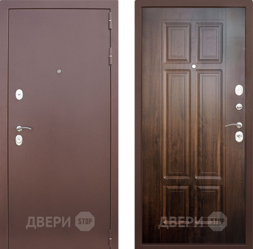 Входная металлическая Дверь Снедо Т30 3К Vinorit Грецкий орех в Павловском Посаде