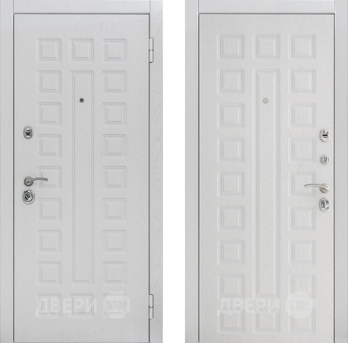 Входная металлическая Дверь S01 2К Альберо браш грей в Павловском Посаде
