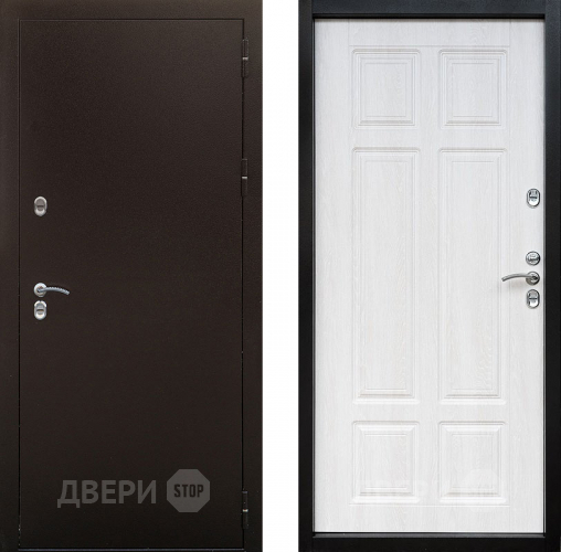 Входная металлическая Дверь Сибирь Термо Дуб филадельфия крем  в Павловском Посаде