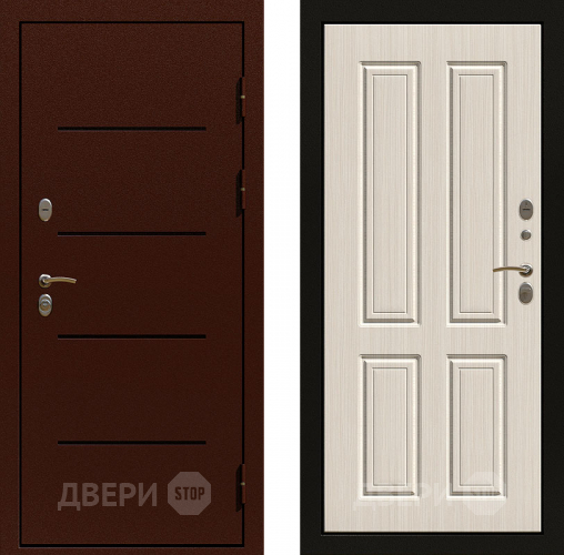 Входная металлическая Дверь Райтвер Термо Беленый дуб в Павловском Посаде