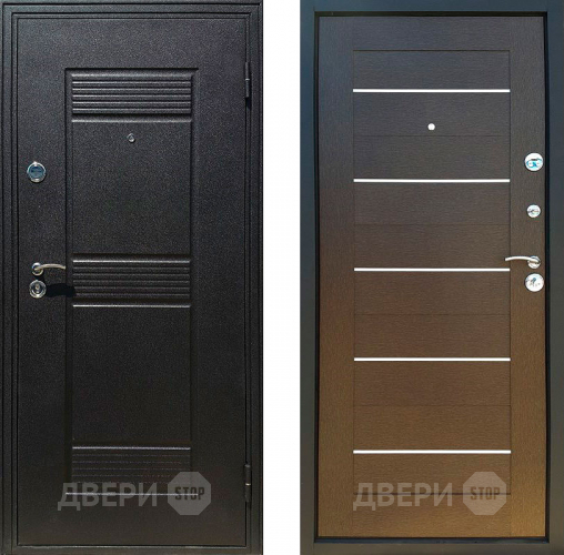 Входная металлическая Дверь в квартиру СТОП 7Х Венге в Павловском Посаде