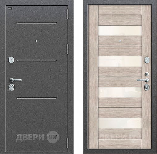 Входная металлическая Дверь Groff Т2-223 Cappuccino Veralinga в Павловском Посаде