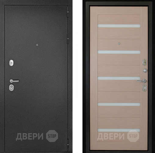 Входная металлическая Дверь Дверной Континент Рубикон - 1 Царга Капучино в Павловском Посаде