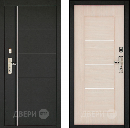 Входная металлическая Дверь Форпост С - 128 Беленый дуб в Павловском Посаде
