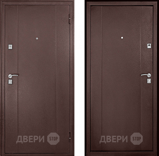 Дверь Форпост Модель 72 Медный антик в Павловском Посаде