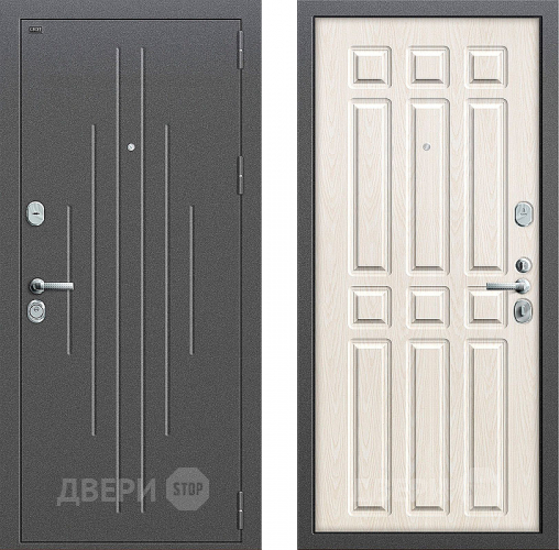 Входная металлическая Дверь Groff P2-215 Белёный Дуб в Павловском Посаде