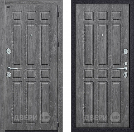 Дверь Groff P3-315 Серый Дуб в Павловском Посаде