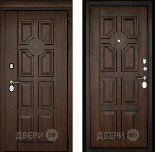 Дверь (Дверной Континент) Милан Темный орех в Павловском Посаде