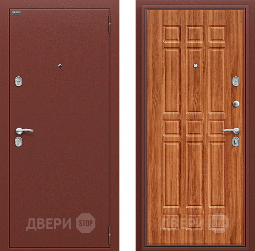 Входная металлическая Дверь Bravo Оптим Старт Янтарный Дуб в Павловском Посаде