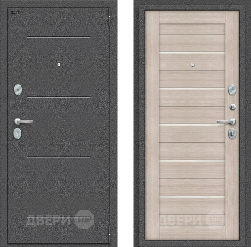Входная металлическая Дверь Bravo Порта S-2 104/П22 Cappuccino Veralinga в Павловском Посаде