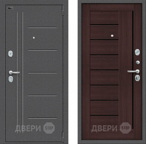 Входная металлическая Дверь Bravo Porta S-2 109/П29 Венге в Павловском Посаде