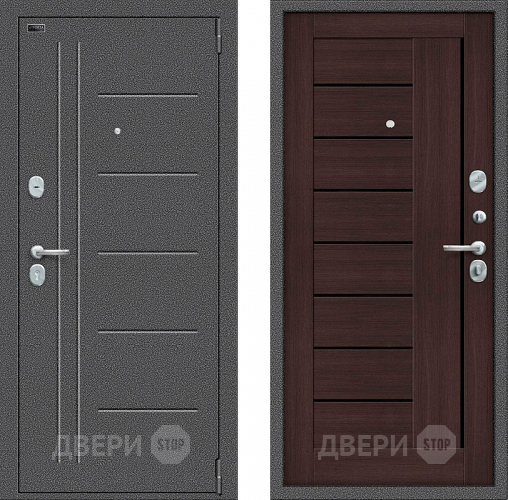 Входная металлическая Дверь Bravo Porta S-2 109/П29 Венге в Павловском Посаде