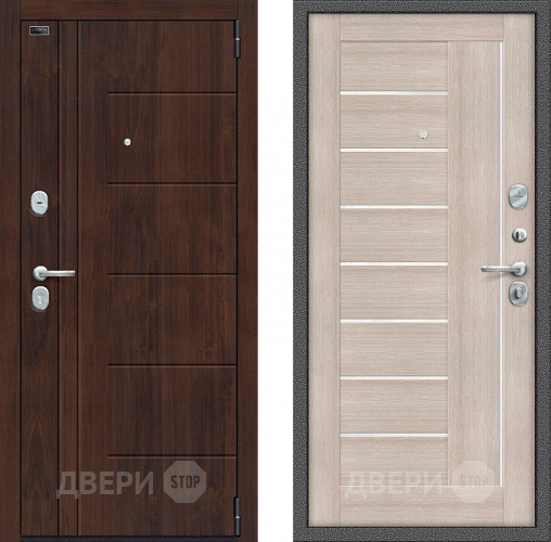 Входная металлическая Дверь Bravo Porta S-3 9/П29 Капучино в Павловском Посаде