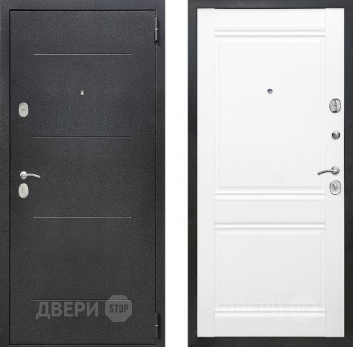 Входная металлическая Дверь Престиж Люкс Х1 Белый матовый в Павловском Посаде