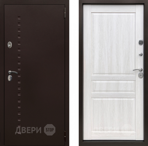 Входная металлическая Дверь Престиж Термо Классик Дуб филадельфия крем в Павловском Посаде