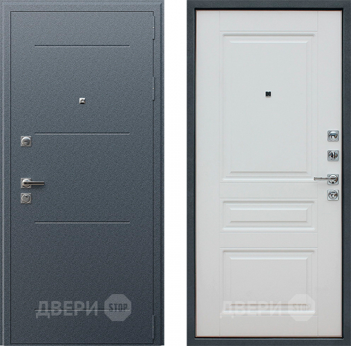 Входная металлическая Дверь Йошкар Техно XN 91 U Белый матовый в Павловском Посаде