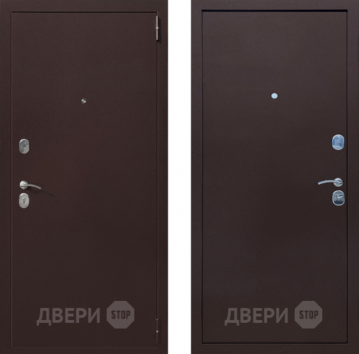 Входная металлическая Дверь Престиж 7 Медный антик/Медный антик в Павловском Посаде