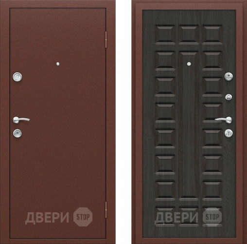Входная металлическая Дверь СТОП ЭКО-2 Венге в Павловском Посаде