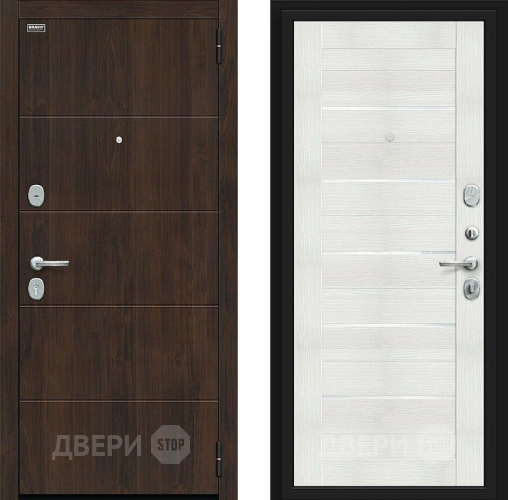 Входная металлическая Дверь Bravo Прайм Kale Almon/Bianco Veralinga в Павловском Посаде