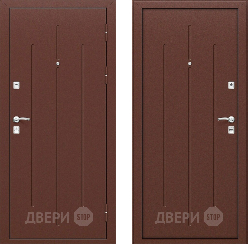 Входная металлическая Дверь Bravo Стройгост 7-2 Металл в Павловском Посаде