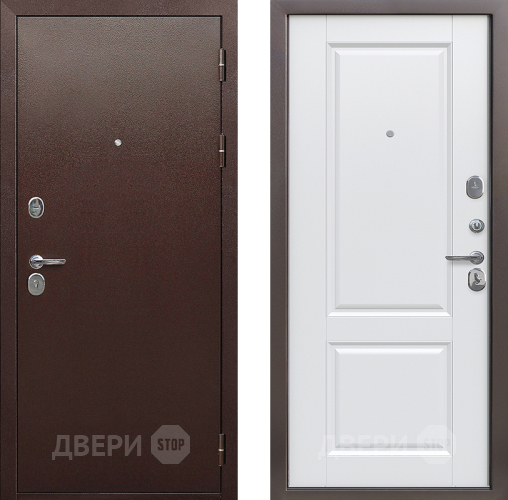 Входная металлическая Дверь Цитадель 9см Медный антик Астана Милк в Павловском Посаде