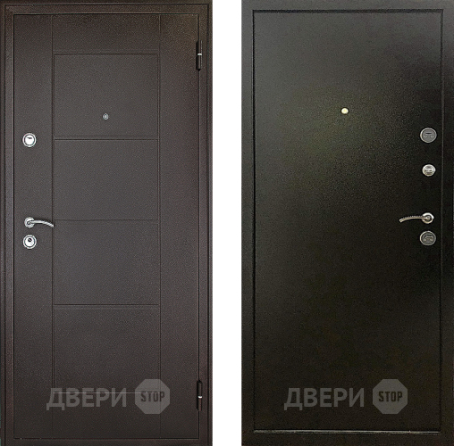 Входная металлическая Дверь Форпост Модель Квадро Металл Металл в Павловском Посаде