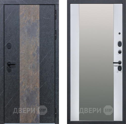 Входная металлическая Дверь Сударь МХ-33 Зеркало в Павловском Посаде