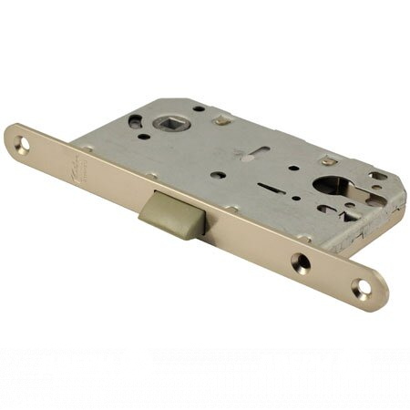 Замок с пластиковым язычком P85 Матовый никель в Павловском Посаде