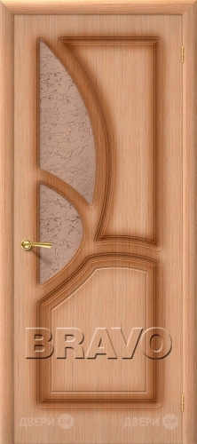 Межкомнатная дверь Греция (Дуб) рифленое в Павловском Посаде