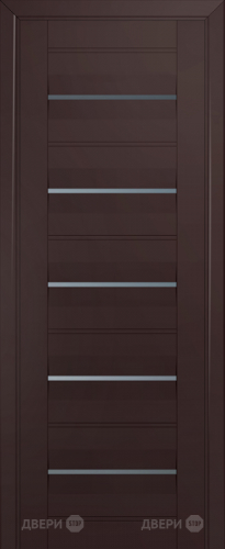 Межкомнатная дверь ProfilDoors 48U темно-коричневый (графит) в Павловском Посаде