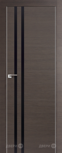 Межкомнатная дверь ProfilDoors 19Z грей (черный глянец) в Павловском Посаде