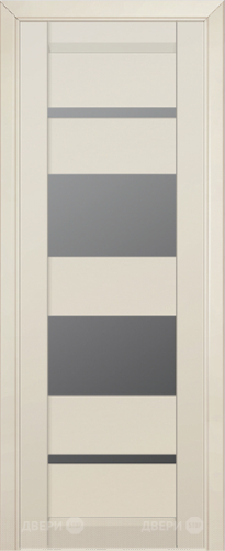 Межкомнатная дверь ProfilDoors 72U магнолия сатинат (графит) в Павловском Посаде