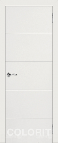 Межкомнатная дверь Граффити 2 ПГ белая эмаль в Павловском Посаде