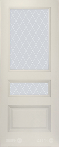Межкомнатная дверь ProfilDoors 68U магнолия сатинат (ромб) в Павловском Посаде