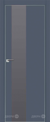 Межкомнатная дверь ProfilDoors 5E Антрацит (серебряный лак) в Павловском Посаде