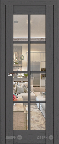 Межкомнатная дверь ProfilDoors 101X пекан темный (матовое) в Павловском Посаде