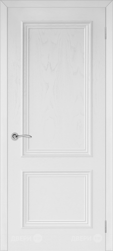 Межкомнатная дверь Валенсия-4 ПГ эмаль белая в Павловском Посаде